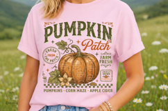 Vintage Farm Fresh Autumn Pumpkin Patch Product Image 3
