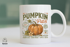 Vintage Farm Fresh Autumn Pumpkin Patch Product Image 4