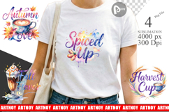 Autumn Pumpkin Spice Quotes Sublimation Product Image 1