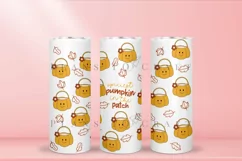 autumn quotes skinny tumbler sublimation wrap with high resolution and transparant background are for 20oz and 30oz skinny tumbler