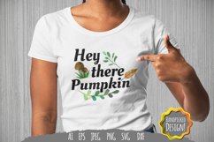 Hey There Pumpkin SVG File Product Image 1