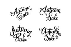 &quot;Autumn Sale&quot; Lettering Product Image 8