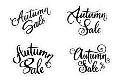 &quot;Autumn Sale&quot; Lettering Product Image 9