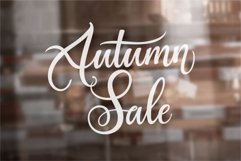 &quot;Autumn Sale&quot; Lettering Product Image 11
