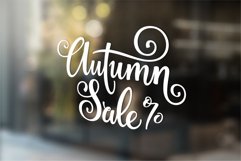 &quot;Autumn Sale&quot; Lettering Product Image 12