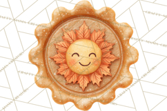 Fall Thanksgiving Wax Seal Clipart PNG Mini World Product Image 3