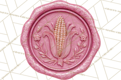Fall Thanksgiving Wax Seal Clipart PNG Mini World Product Image 3