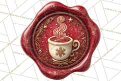 Fall Thanksgiving Wax Seal Clipart PNG Mini World Product Image 5
