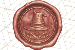 Fall Thanksgiving Wax Seal Clipart PNG Mini World Product Image 4