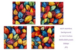 Autumn Patterns, Fall Season Patterns, Fall Colors Leaves 11 Product Image 2