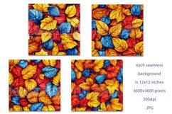 Autumn Patterns, Fall Season Patterns, Fall Colors Leaves 15 Product Image 2