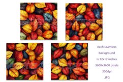 Autumn Patterns, Fall Season Patterns, Fall Colors Leaves 17 Product Image 2