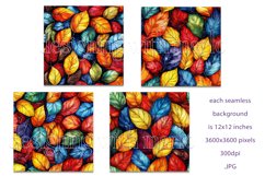 Autumn Patterns, Fall Season Patterns, Fall Colors Leaves 18 Product Image 2