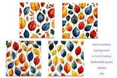 Autumn Patterns, Fall Season Patterns, Fall Colors Leaves s2 Product Image 2