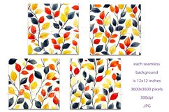 Autumn Patterns, Fall Season Patterns, Fall Colors Leaves 23 Product Image 2
