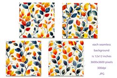 Autumn Patterns, Fall Season Patterns, Fall Colors Leaves 27 Product Image 2