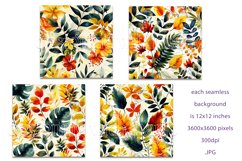 Autumn Patterns, Fall Season Patterns, Fall Colors Tropical Product Image 2
