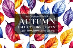 Autumn Patterns, Fall Season Patterns, Fall Colors Leaves s3 Product Image 1