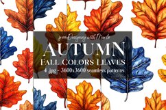 Autumn Patterns, Fall Season Patterns, Fall Colors Leaves s5 Product Image 1