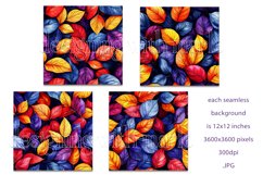 Autumn Patterns, Fall Season Patterns, Fall Colors Leaves s6 Product Image 2