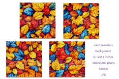 Autumn Patterns, Fall Season Patterns, Fall Colors Leaves s8 Product Image 2