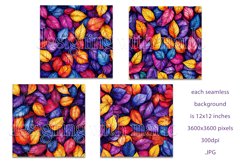 Autumn Patterns, Fall Season Patterns, Fall Colors Leaves s9 Product Image 2