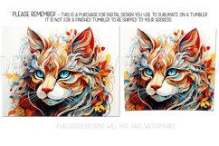 Autumn Tumbler Sublimation, Autumn Mystical Creature, d33 Product Image 2