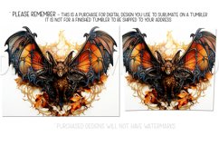 Autumn Tumbler Sublimation, Autumn Mystical Creature, d34 Product Image 2