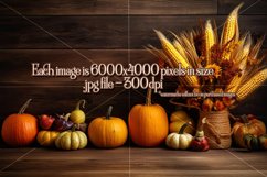 Autumn Mockups, Fall Season Table Top Mockup Photographs Product Image 2