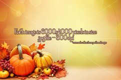 Autumn Mockups, Fall Season Table Top Mockup Photographs Product Image 5