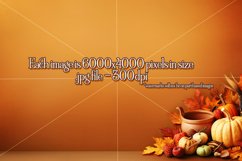 Autumn Mockups, Fall Season Table Top Mockup Photographs Product Image 6