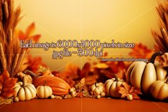 Autumn Mockups, Fall Season Table Top Mockup Photographs Product Image 8