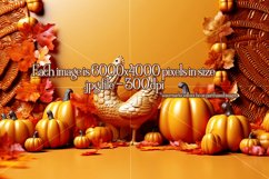 Autumn Mockups, Fall Season Table Top Mockup Photographs Product Image 8