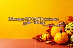 Autumn Mockups, Fall Season Table Top Mockup Photographs Product Image 7