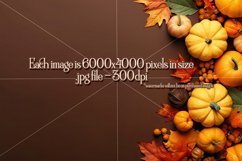 Autumn Mockups, Fall Season Top View Mockup Photographs Product Image 3