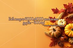 Autumn Mockups, Fall Season Top View Mockup Photographs Product Image 4