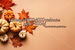 Autumn Mockups, Fall Season Top View Mockup Photographs Product Image 6