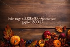 Autumn Mockups, Fall Season Top View Mockup Photographs Product Image 2