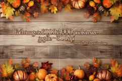 Autumn Mockups, Fall Season Top View Mockup Photographs Product Image 4