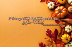 Autumn Mockups, Fall Season Top View Mockup Photographs Product Image 6