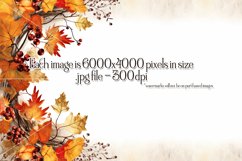 Autumn Mockups, Fall Season Top View Mockup Photographs Product Image 2