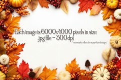 Autumn Mockups, Fall Season Top View Mockup Photographs Product Image 4