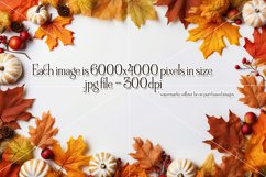 Autumn Mockups, Fall Season Top View Mockup Photographs Product Image 5