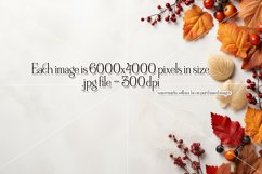 Autumn Mockups, Fall Season Top View Mockup Photographs Product Image 3