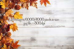 Autumn Mockups, Fall Season Top View Mockup Photographs Product Image 4