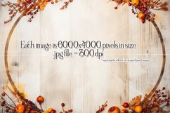 Autumn Mockups, Fall Season Top View Mockup Photographs Product Image 7