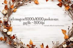 Autumn Mockups, Fall Season Top View Mockup Photographs Product Image 8