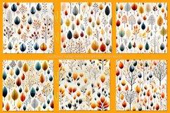 Autumn Season Seamless Patterns, Fall Season Nature Patterns Product Image 3