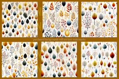 Autumn Season Seamless Patterns, Fall Season Nature Patterns Product Image 2