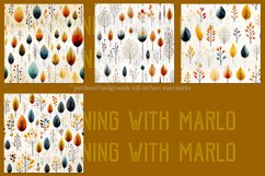 Autumn Season Seamless Patterns, Fall Season Nature Patterns Product Image 4
